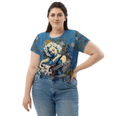 Coolest Instrument Crop Tee - Front View